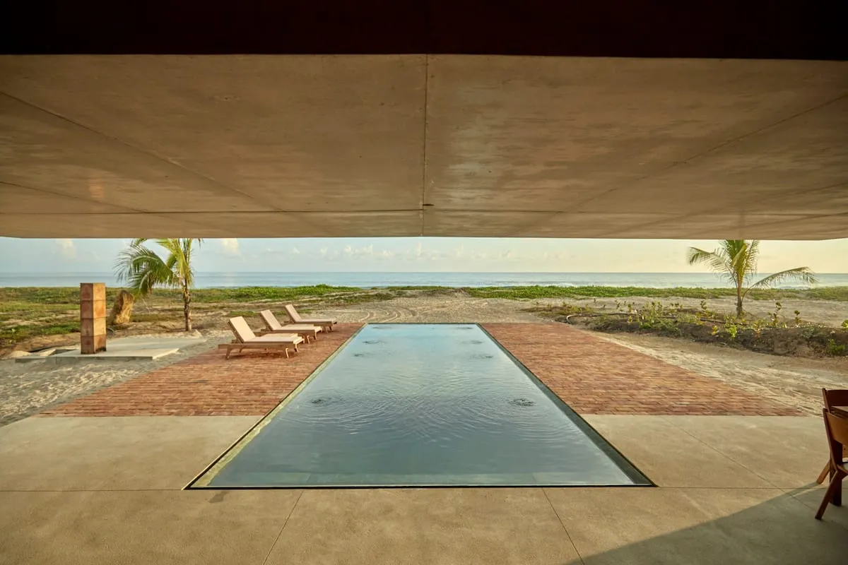 Beachfront Home in Casa Wabi Area