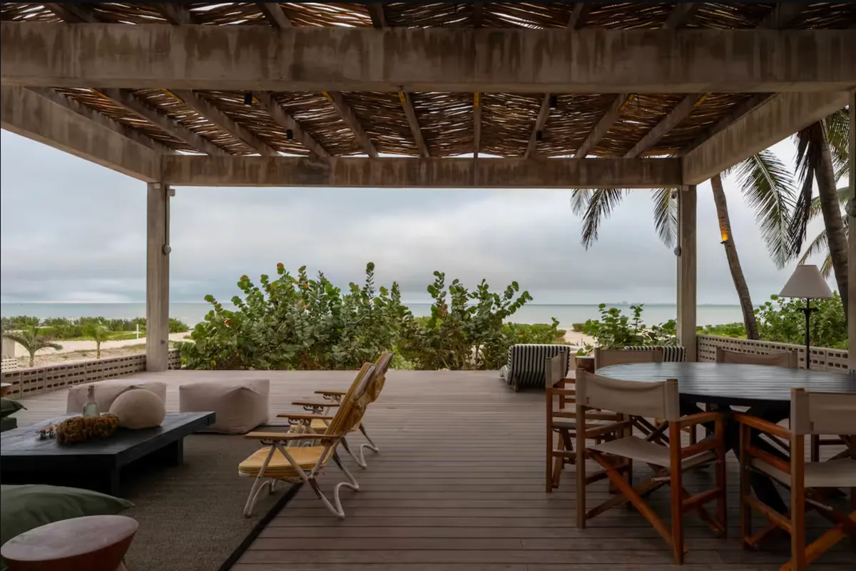 Beachfront Cabana in Progreso