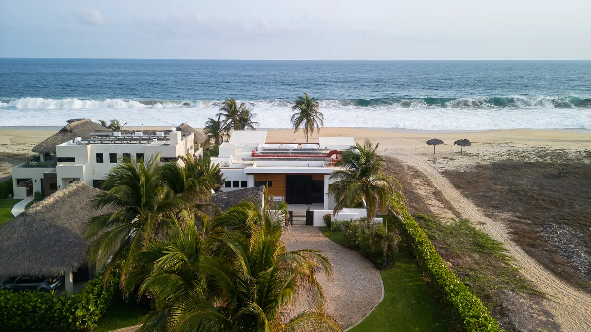 Beachfront Villa in Puerto Escondido