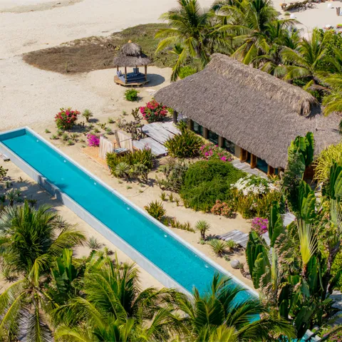 Beachfront Home in Costa Cumana