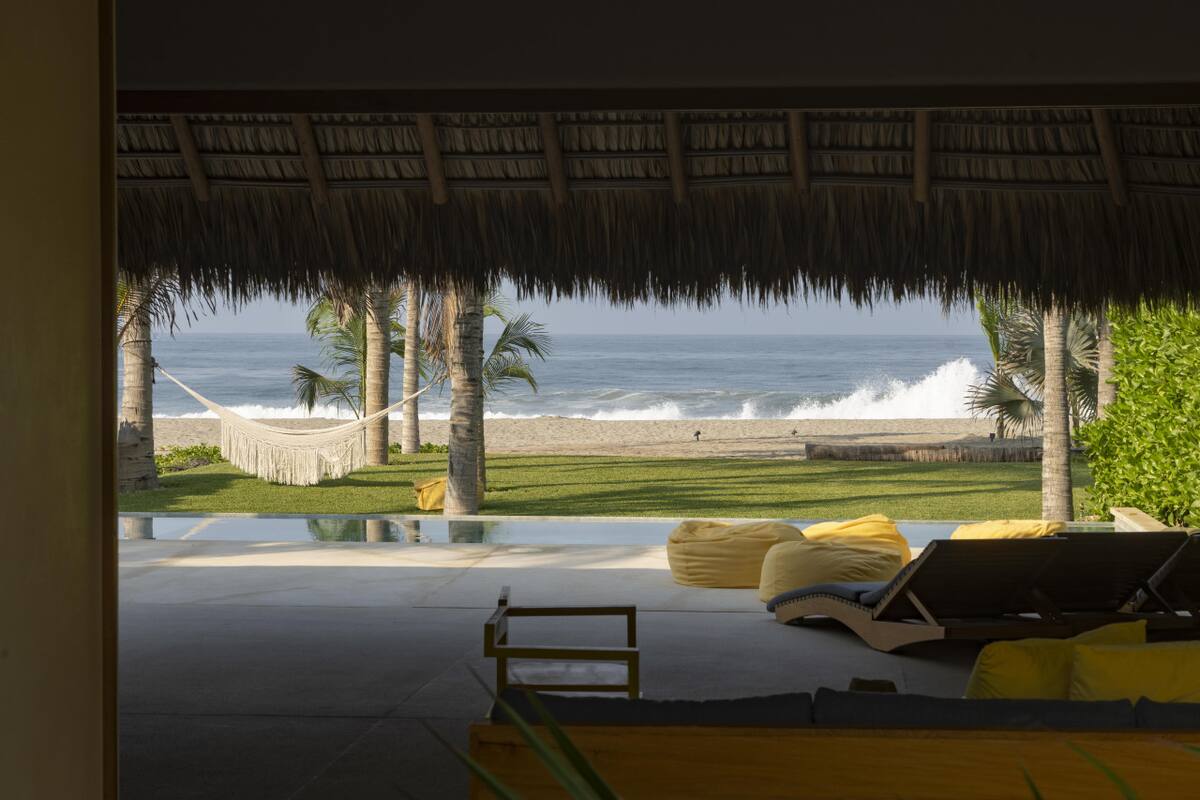 Oceanfront Home in La Barra de Colotepec