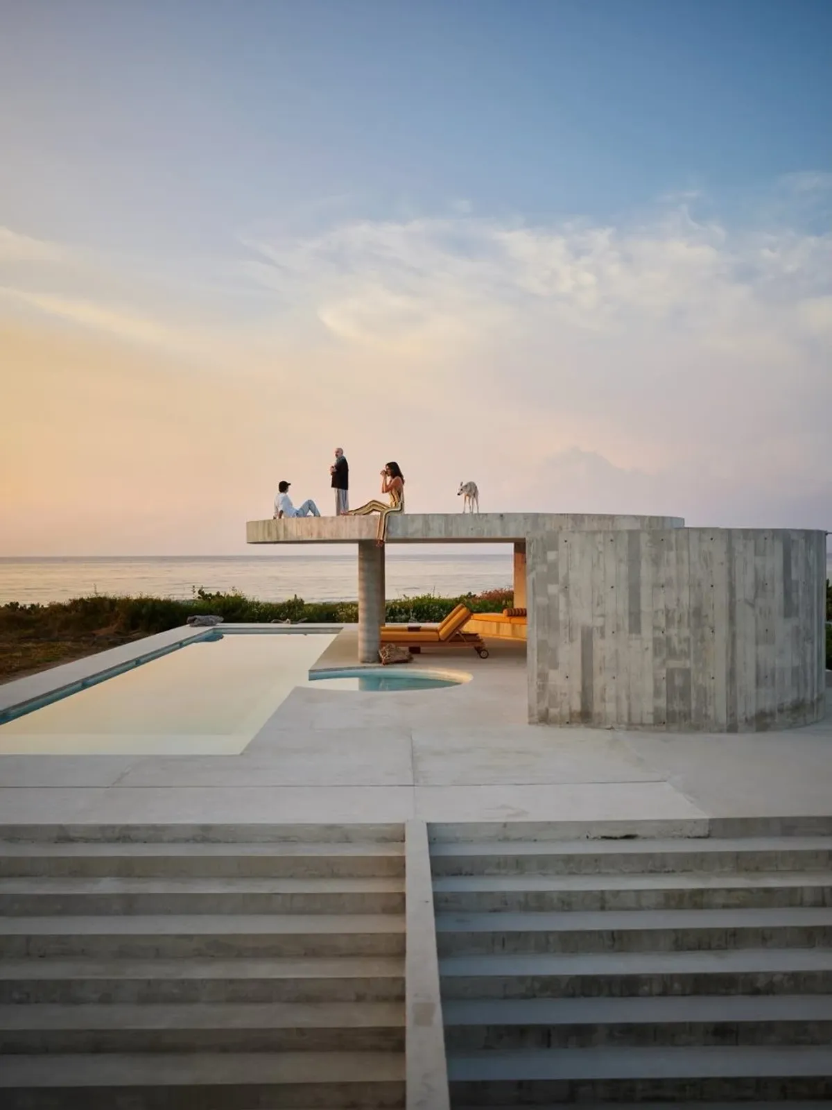 Brutalist Home in El Venado