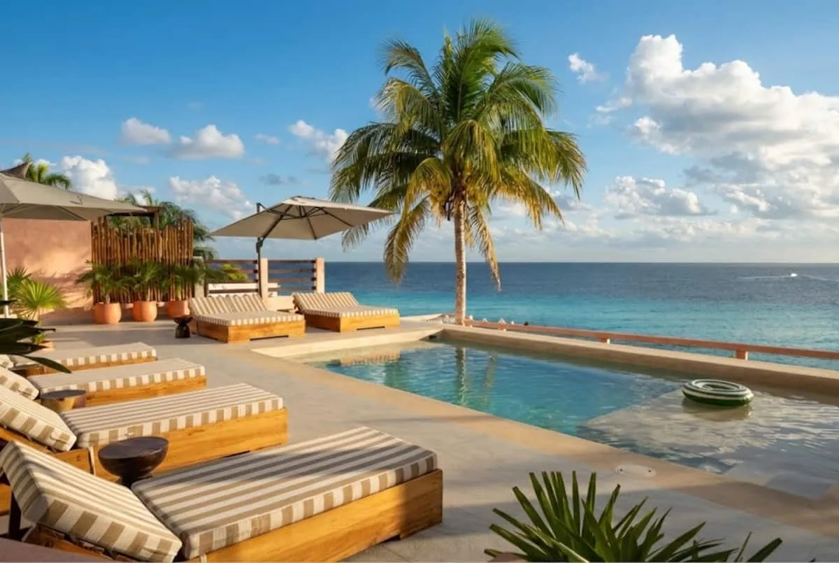 Oceanfront Villa in Isla Mujeres