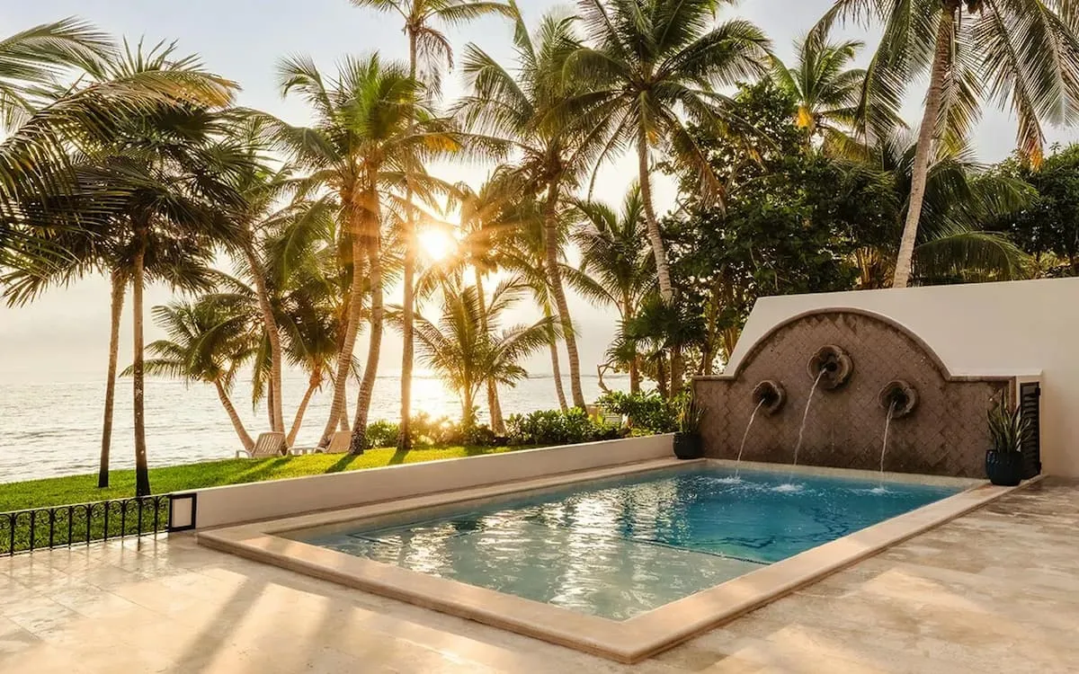 Beachfront Villa in Akumal