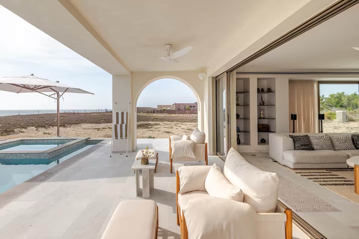 Beachfront Villa in Todos Santos