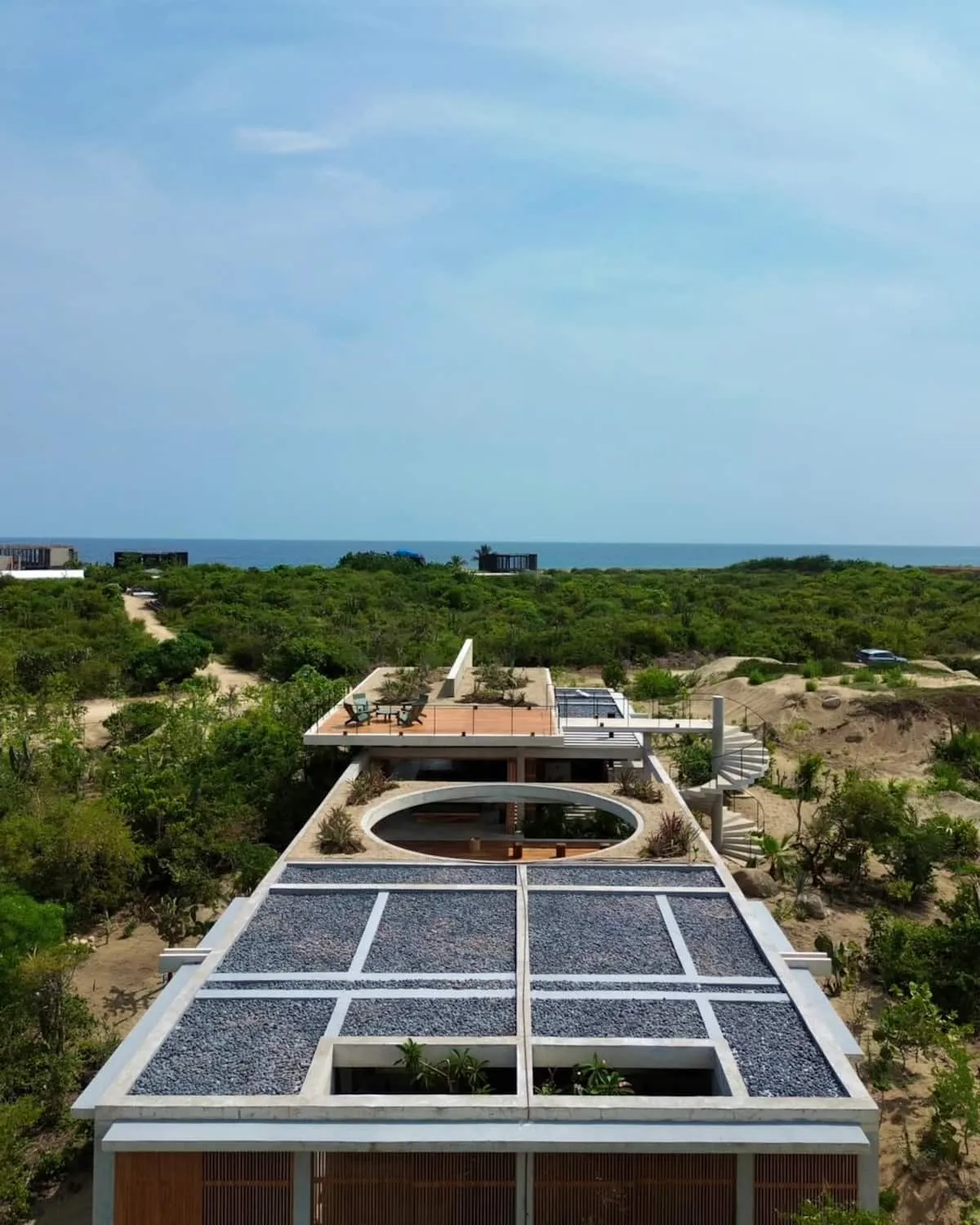 Brutalist Home in Casa Wabi Area