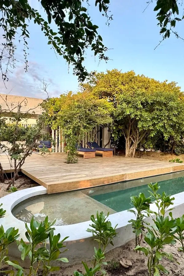 Brutalist Casita in Casa Wabi Area