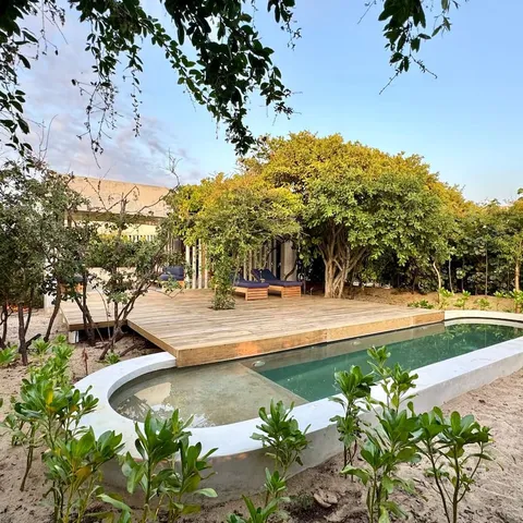 Brutalist Casita in Casa Wabi Area