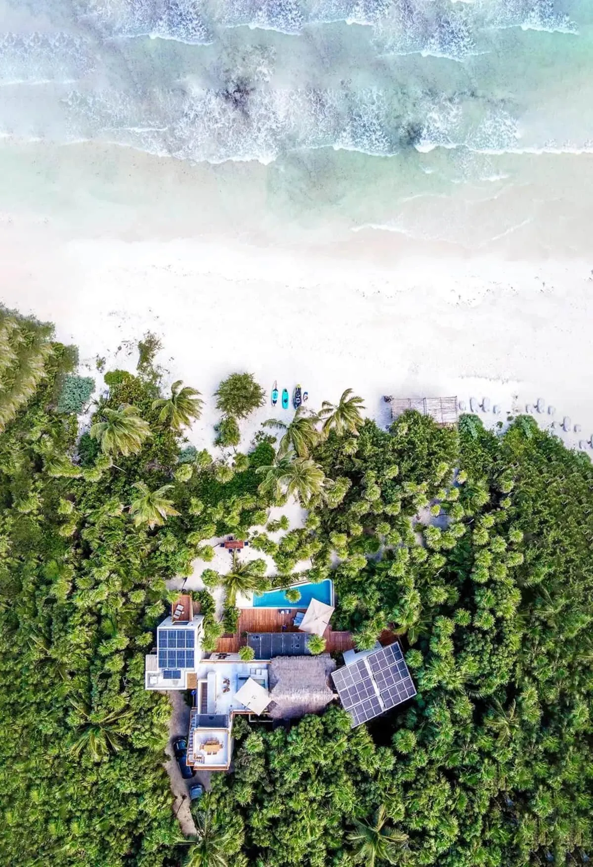 Designer villa in Sian Ka'am