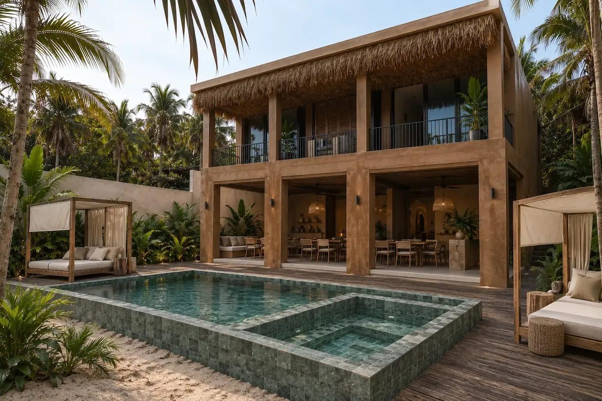 Resort House in Soliman Bay