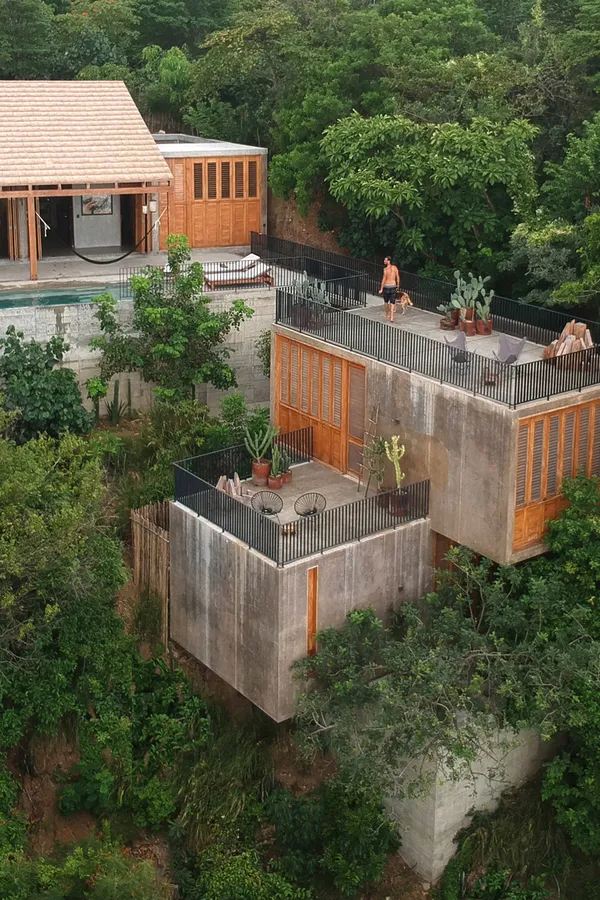 Cliffside Villa in Mazunte