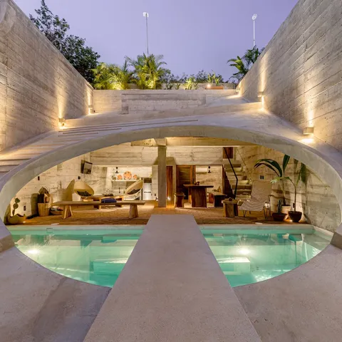 Brutalist Home in Puerto Escondido