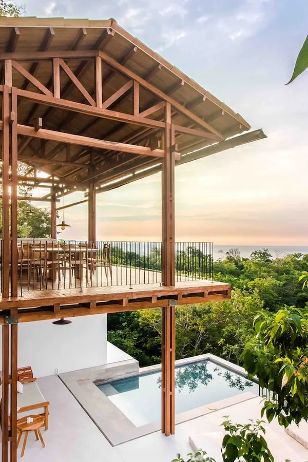 Cliffside Home in Mazunte